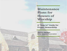 Maintenance plans for houses of worship