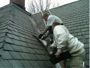 Slate roof repairs and restoration